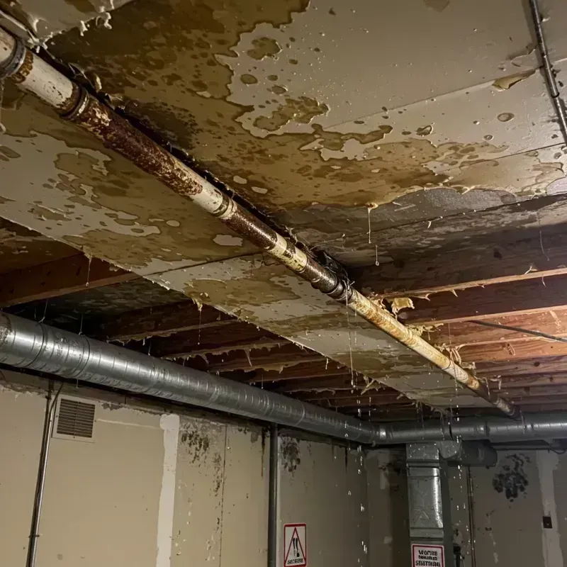 Ceiling Water Damage Repair in Jackson Center, OH